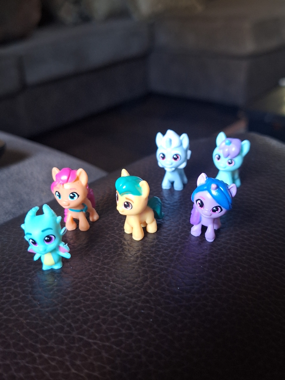 My Little Pony Mini World Magic Lot  - Pastel Blue, Purple, Teal, Yellow, Pink